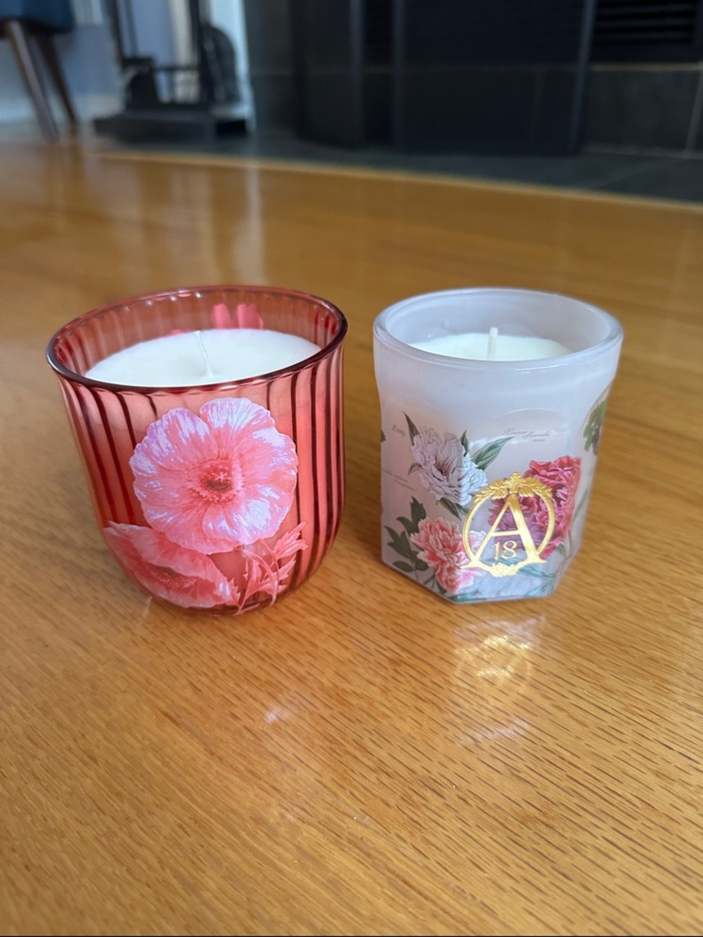 Set of 2 Anthropologie candles
